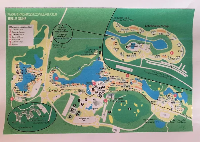 Maison Familiale Au Cœur Du Domaine Belle Dune - Fr-1-482-167 *